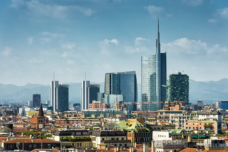 Milan skyline